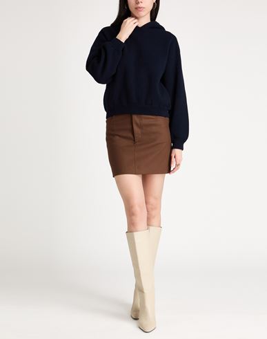 Woman Sweater Midnight blue Size S Lambswool