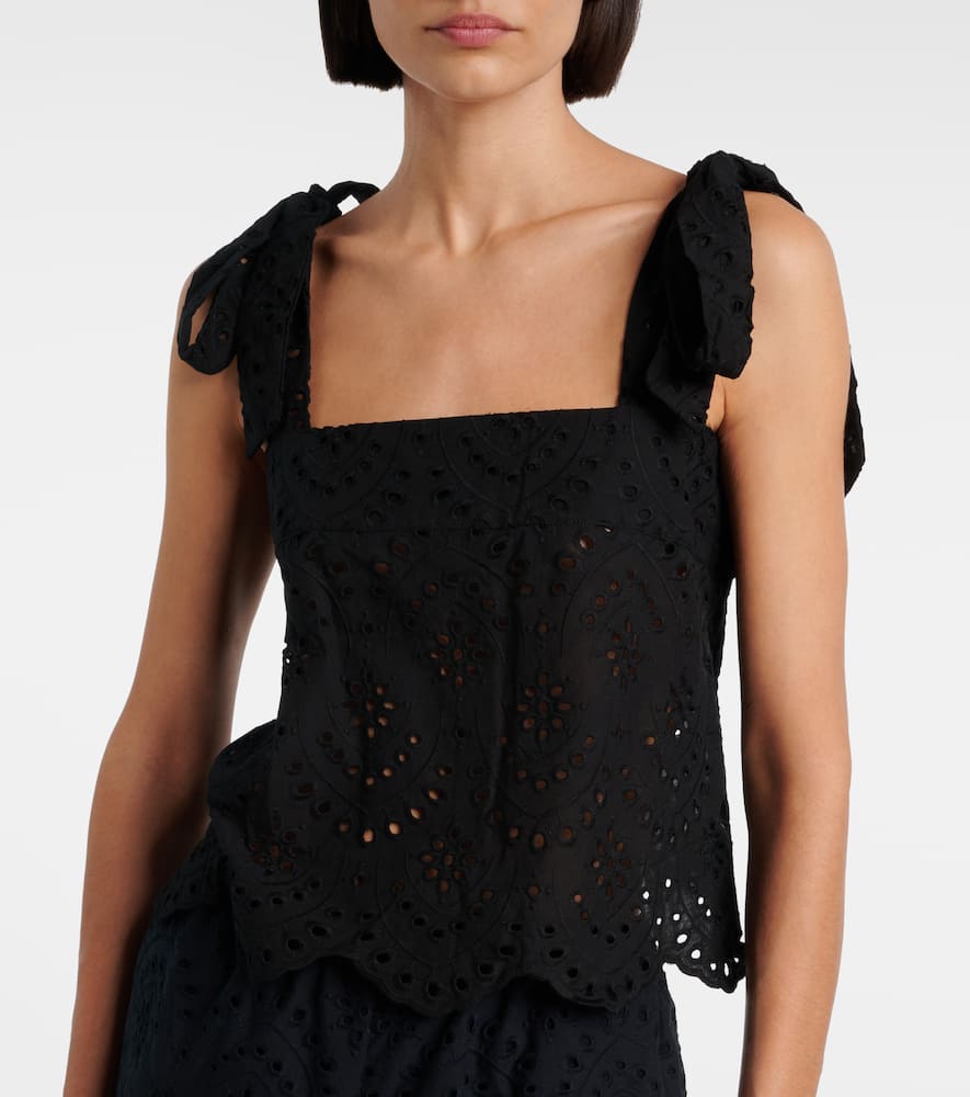 Noa broderie anglaise cotton top