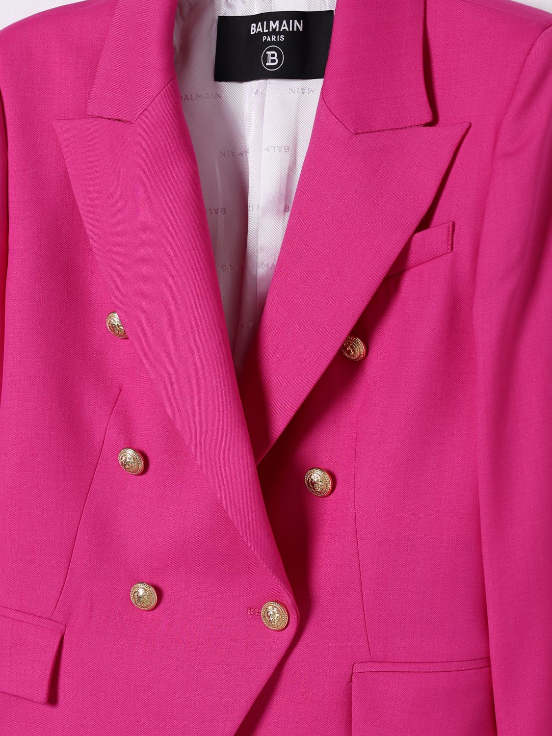 Blazer BALMAIN Kids color Raspberry