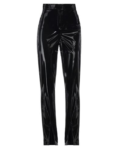 Woman Pants Black Size 4 Polyester, Elastane