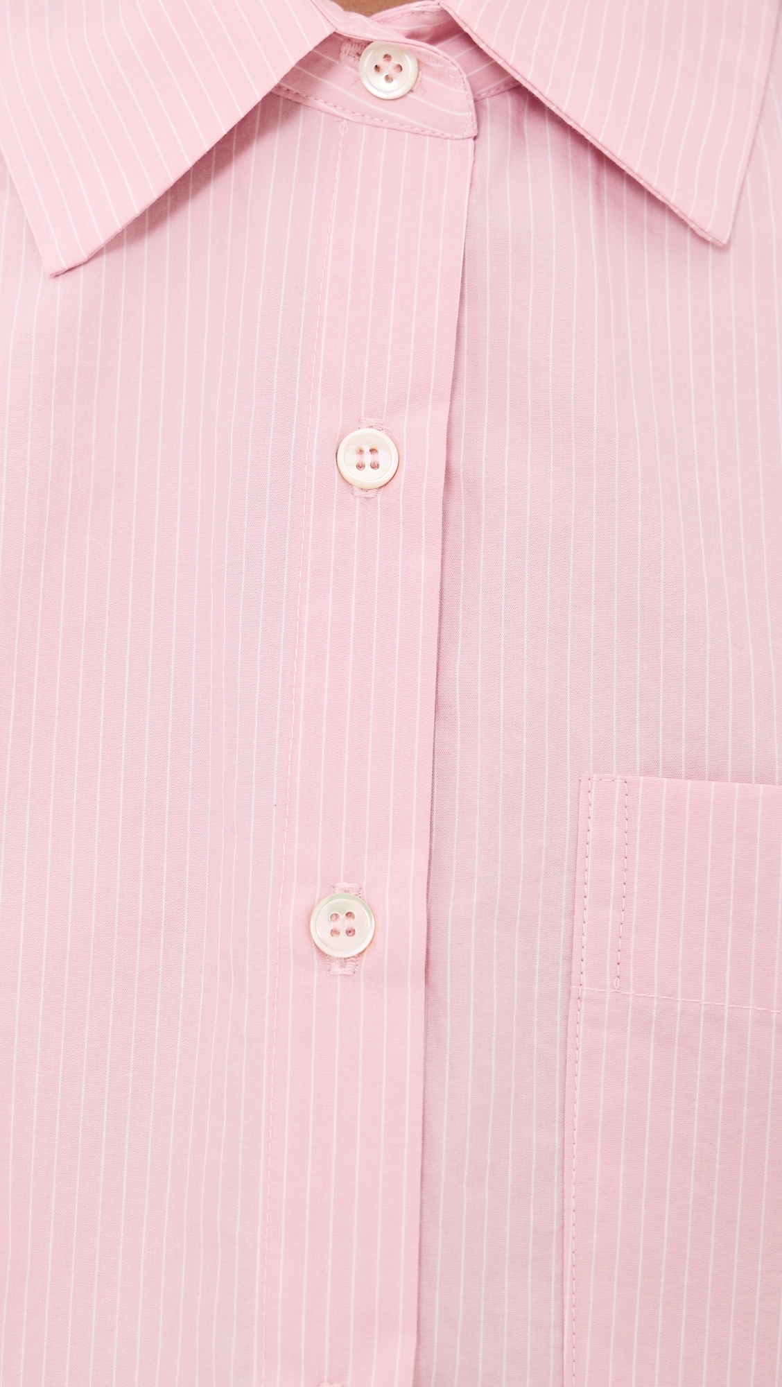 Carter Button Down Shirt Pink Stripe