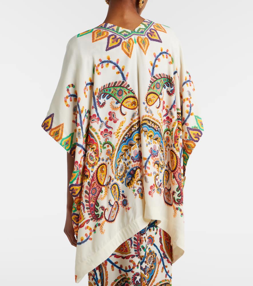 Printed beach cover-up