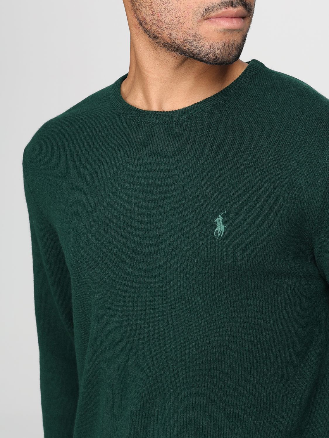 Sweater Men color Green