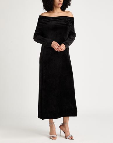Collection Privēe? Woman Maxi dress Black Size 10 Polyester, Elastane