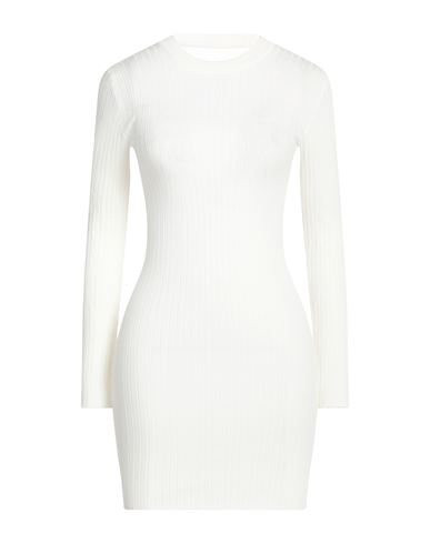 Woman Mini dress Ivory Size ONESIZE Viscose, Polyester