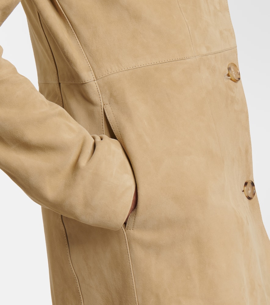 Suede coat