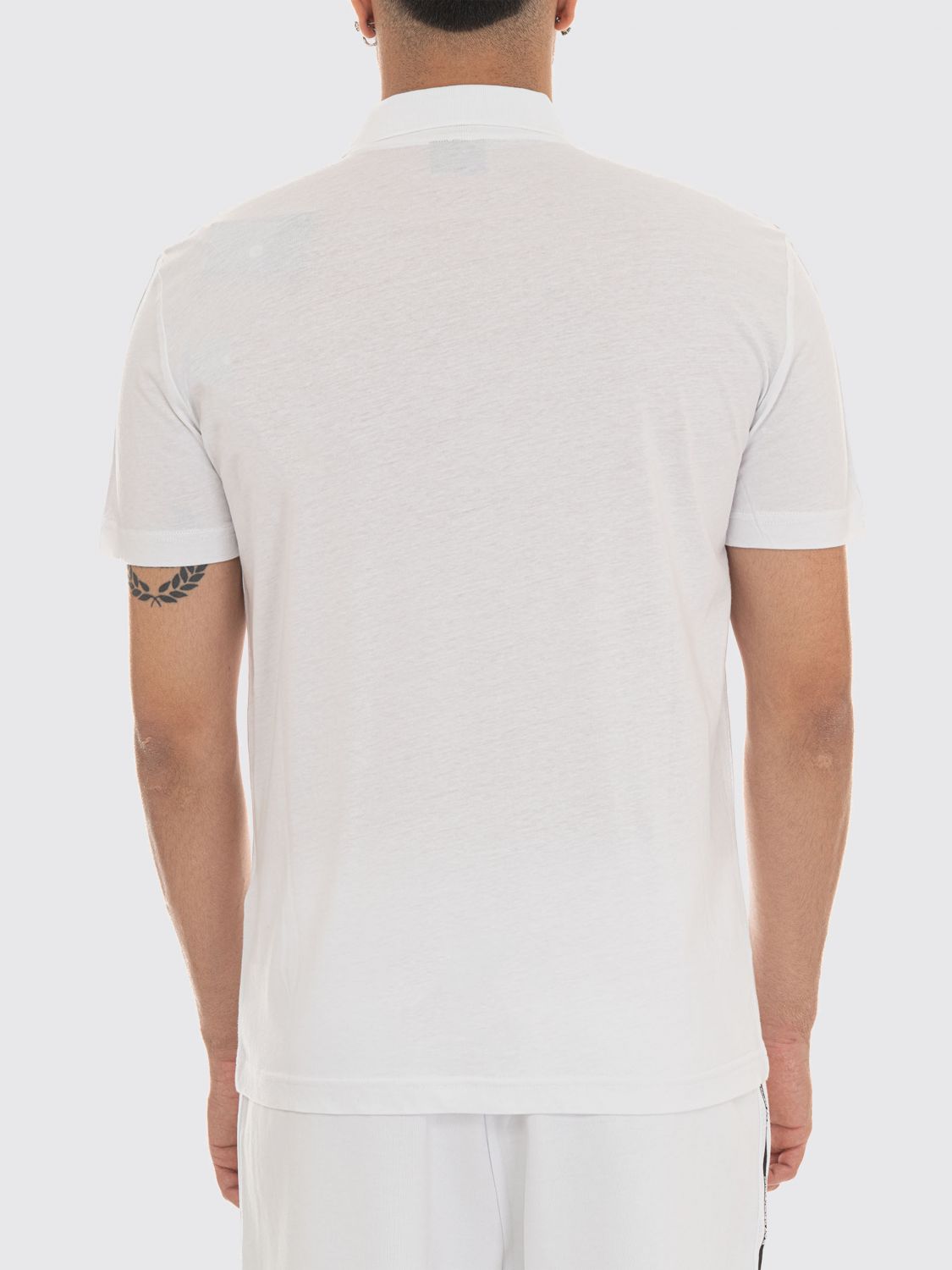 Polo Shirt Men color White
