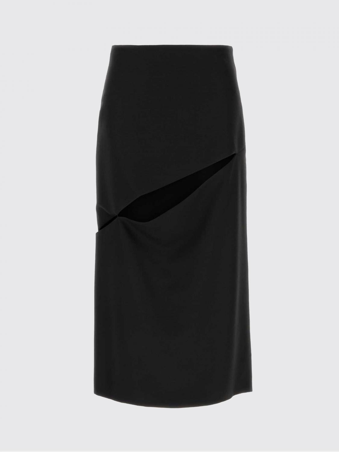 Skirt Woman color Black
