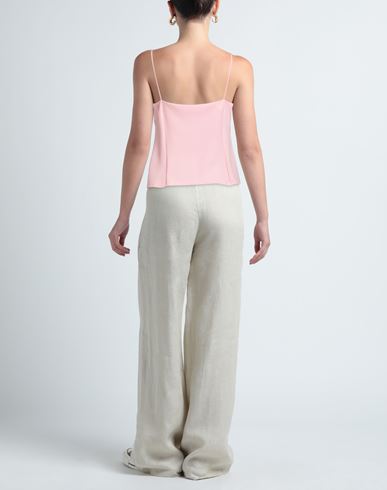 Woman Top Pink Size 10 Polyester, Elastane