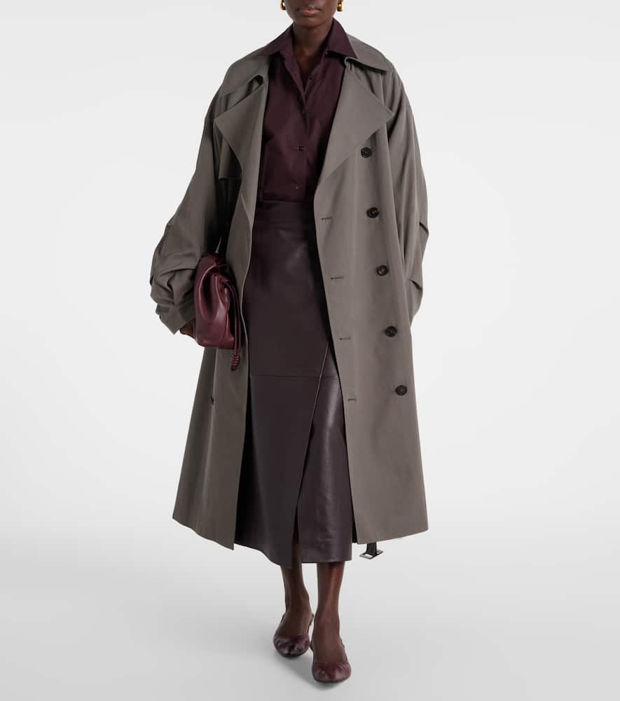 Mavis oversized trench coat