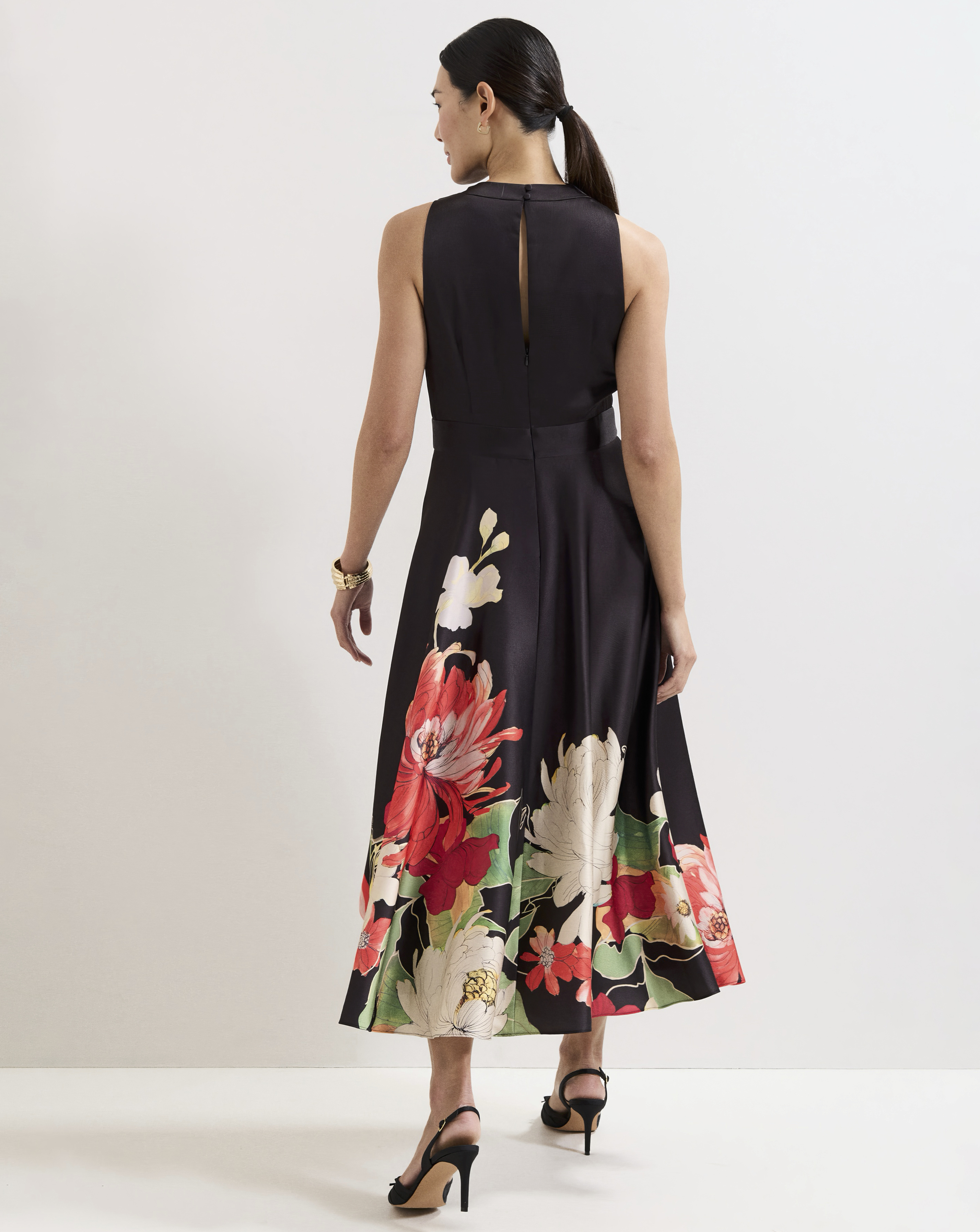 Phase Eight Cheryl Satin Midi Dre