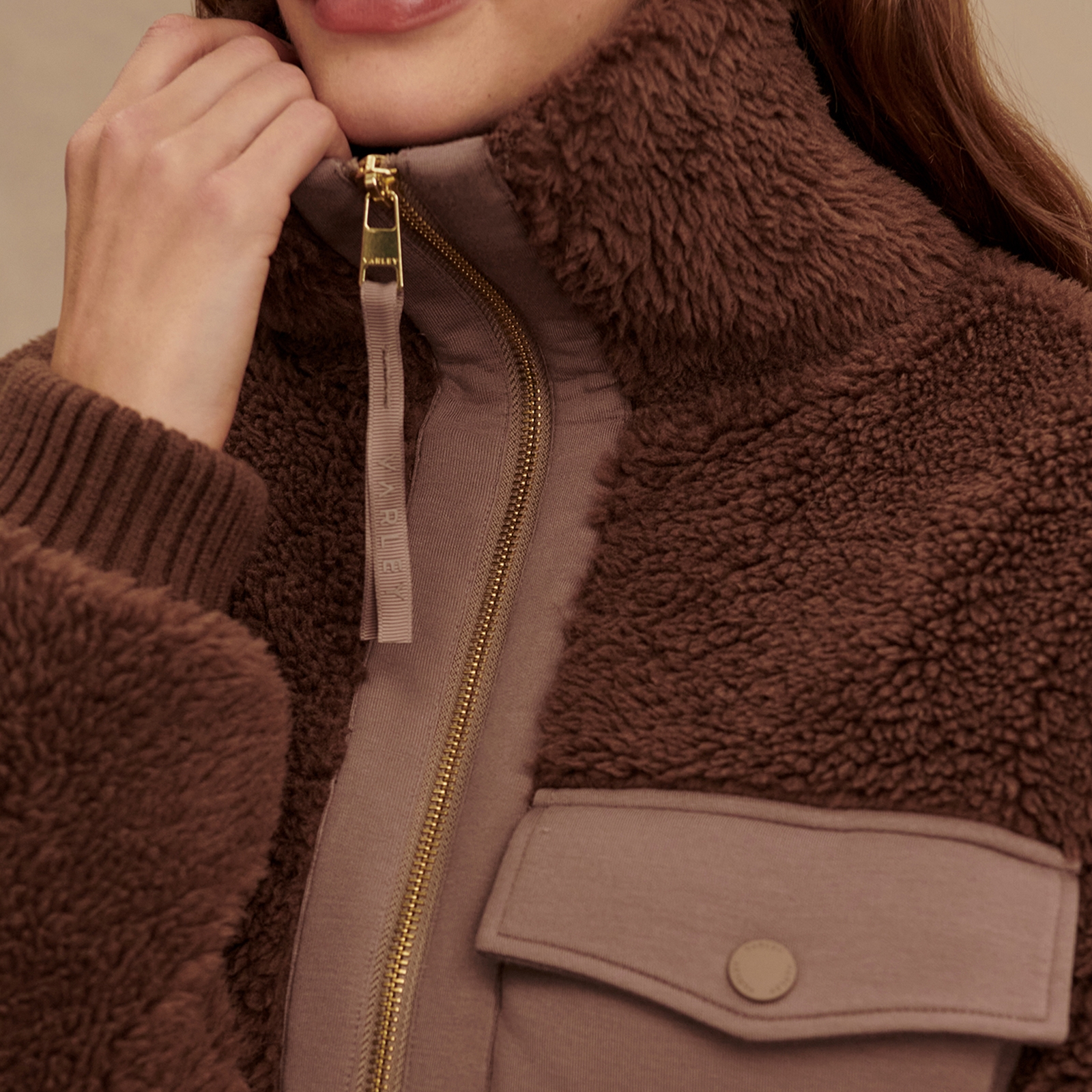Varley Lowell Relaxed Sherpa Jacket