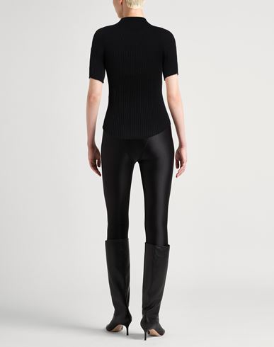 Courrèges Woman Sweater Black Size S Cotton, Merino Wool