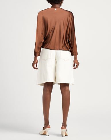 Woman Top Brown Size 10 Viscose