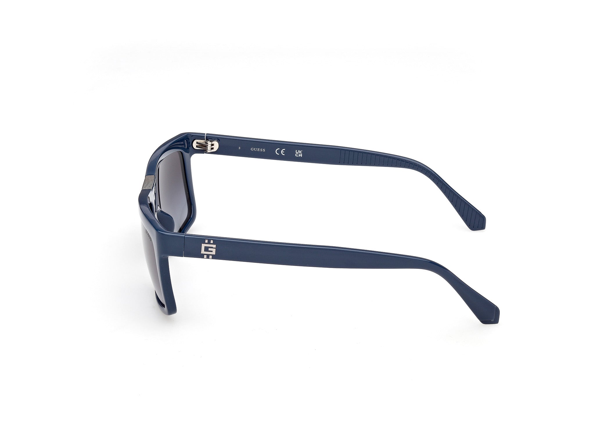 Guess Hombre Guess GU00274 90W Gafas de sol Inyectado Azul Azul Cuadrada Norma