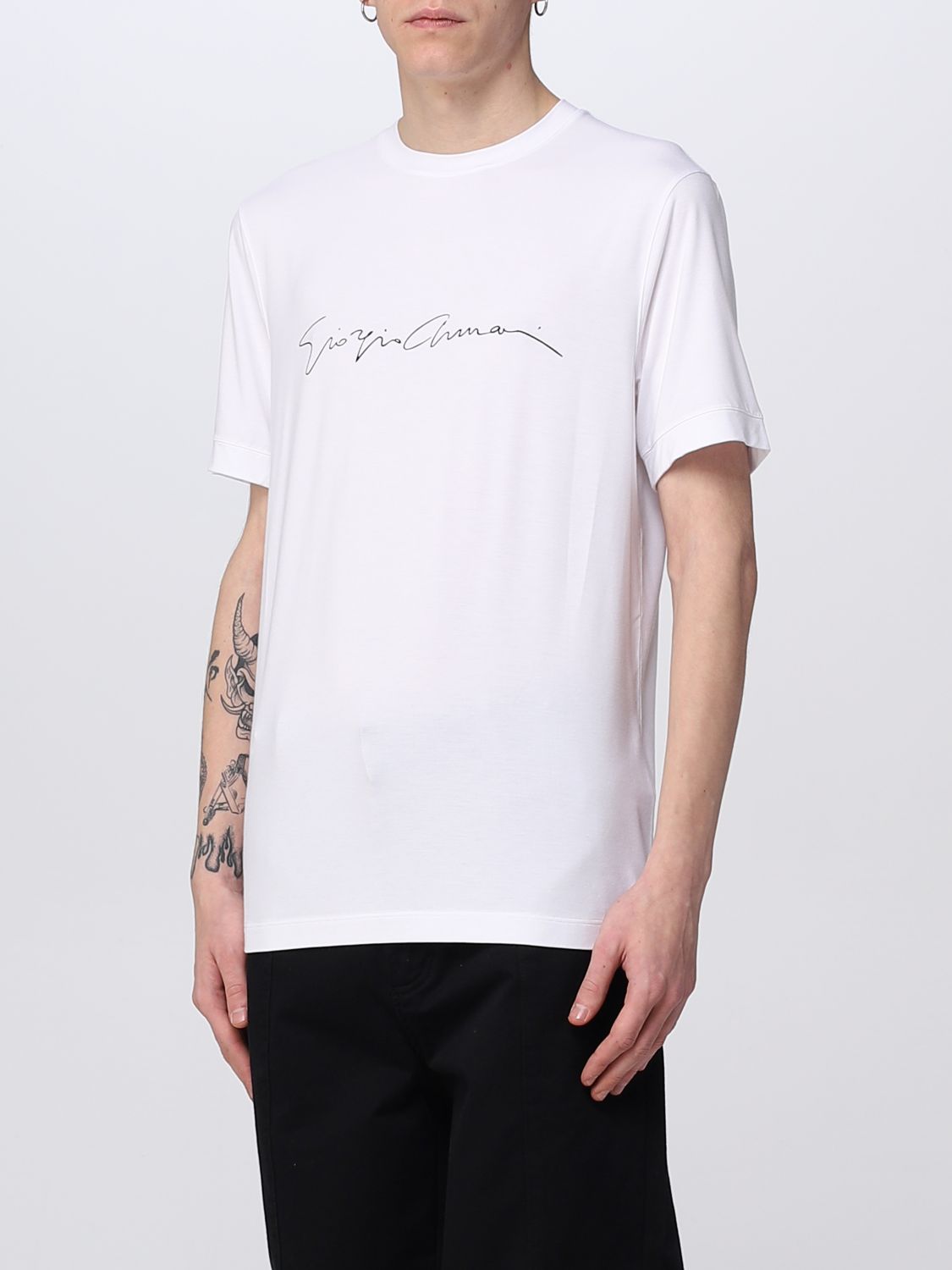T-Shirt Men color White
