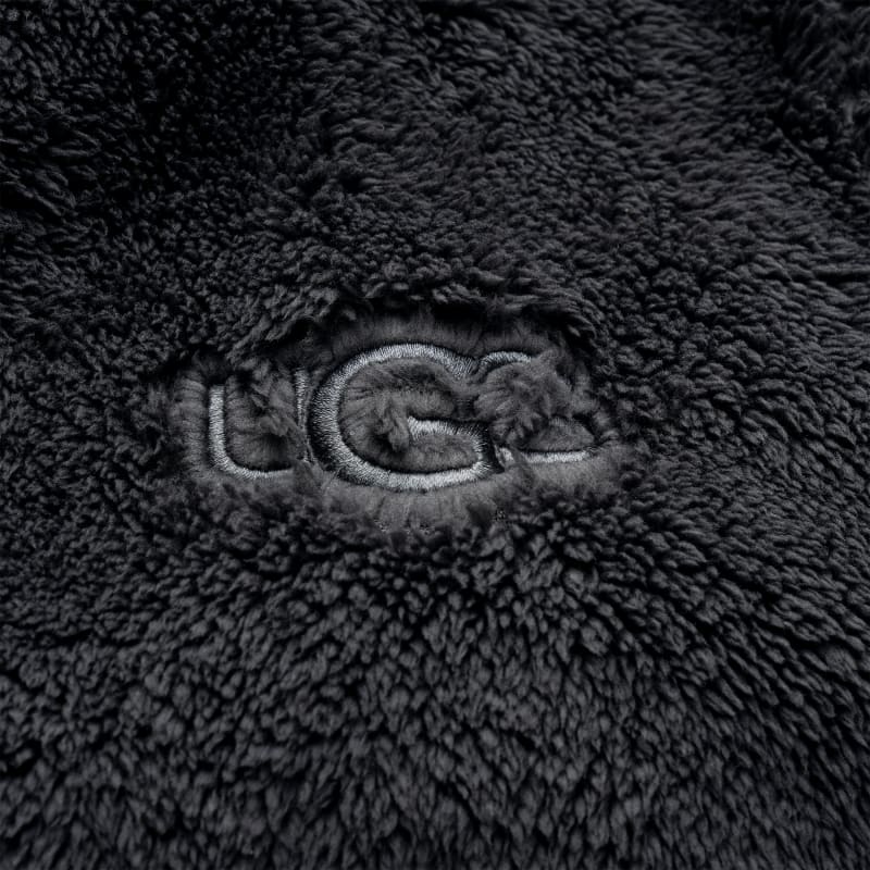 ® Men's Beckett Robe Fleece/Recycled Materials Robes in Ink Black
