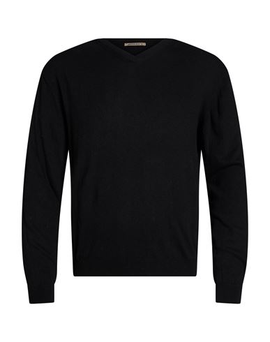 Man Sweater Black Size S Viscose, Cotton, Polyamide