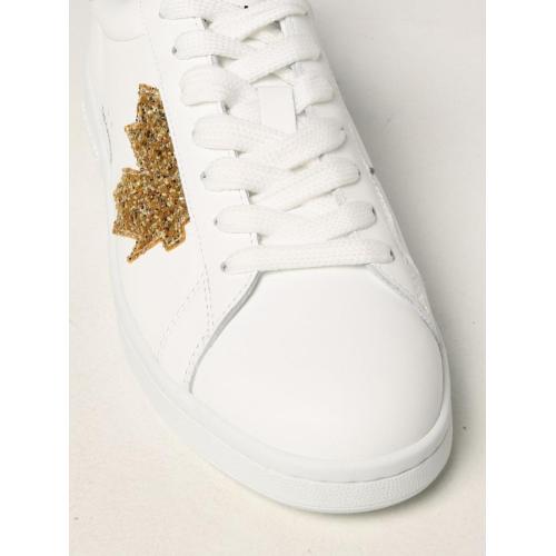 Boxer leather trainers
