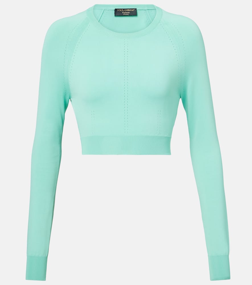 Cropped sweater