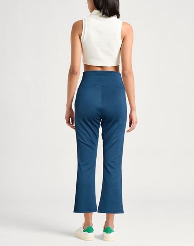 Woman Pants Slate blue Size M Polyester, Elastane