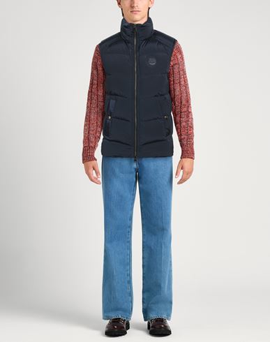 Man Vest Midnight blue Size M Polyamide, Elastane