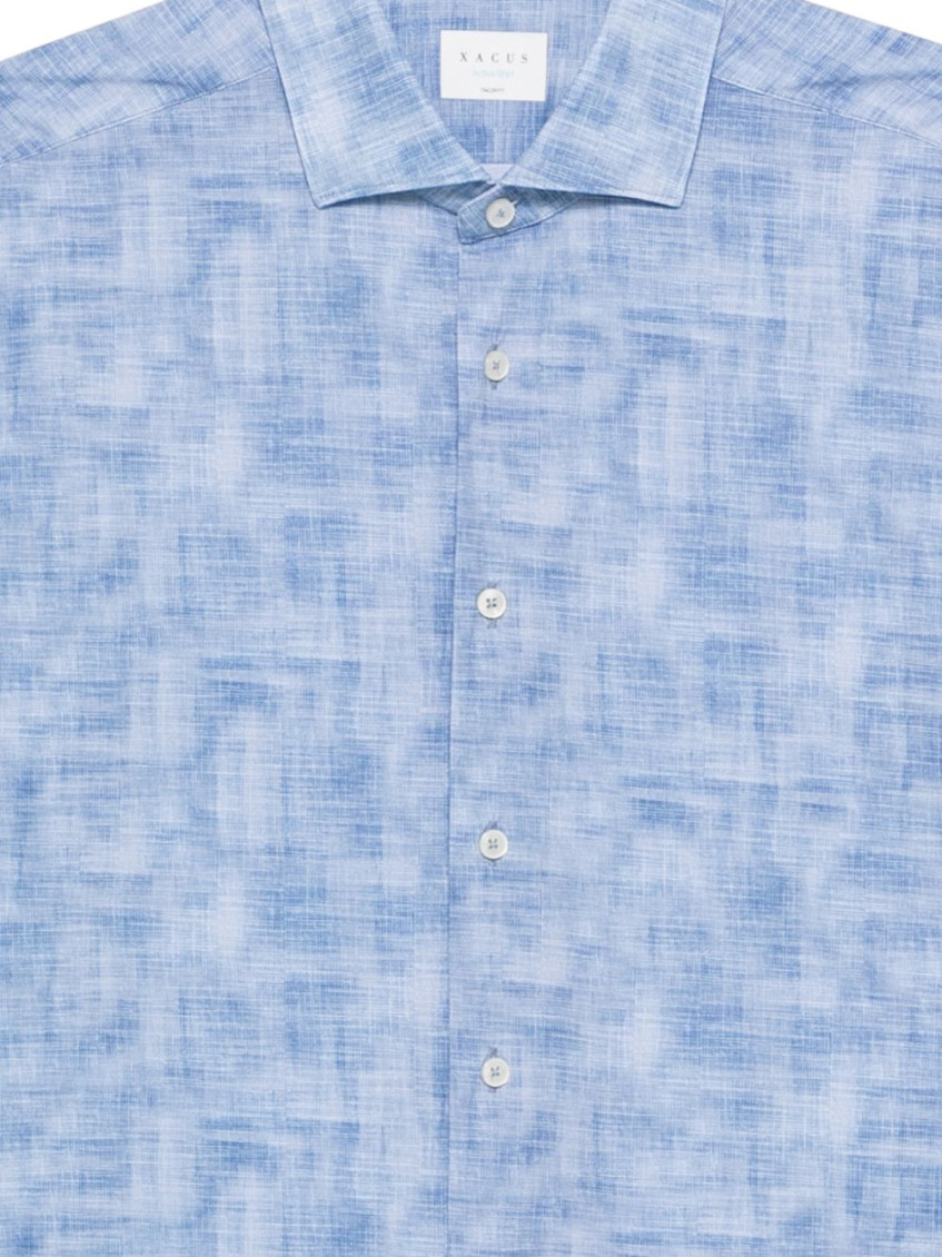 Blue Regular Fit Shirt