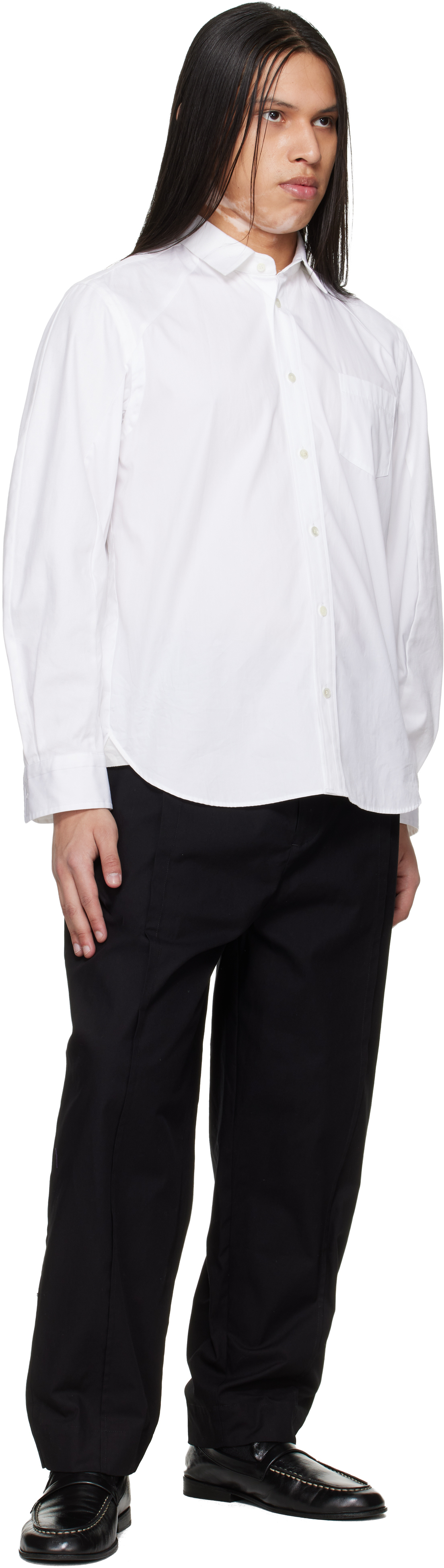 Black 'The Librarian' Trousers