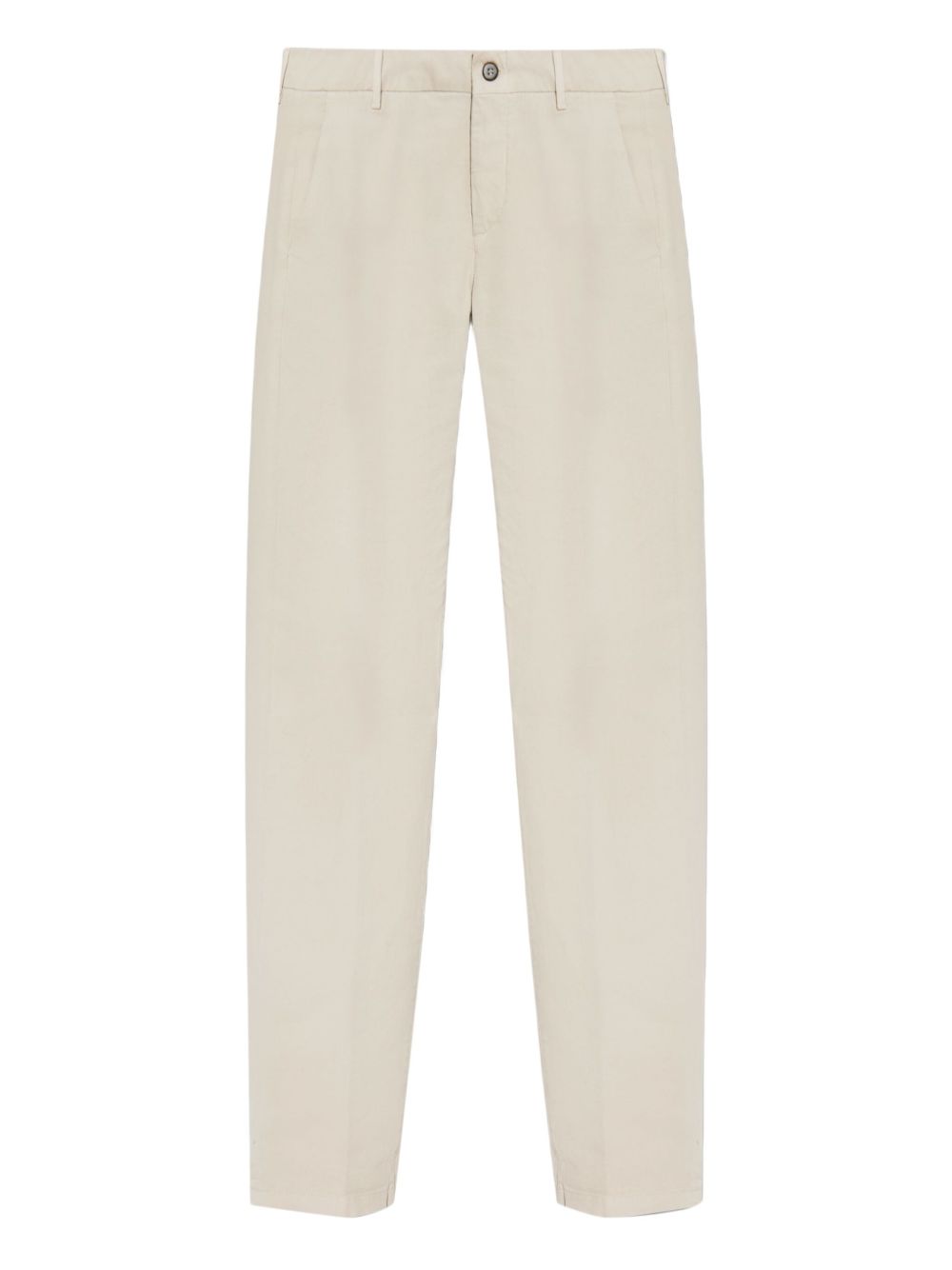 Button-fastening trousers - Neutrals