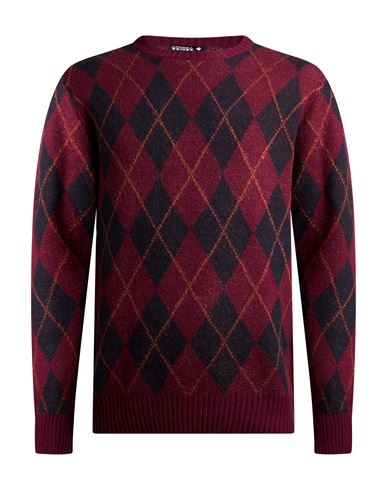 Man Sweater Plum Size 38 Wool, Viscose, Polyamide, Cashmere