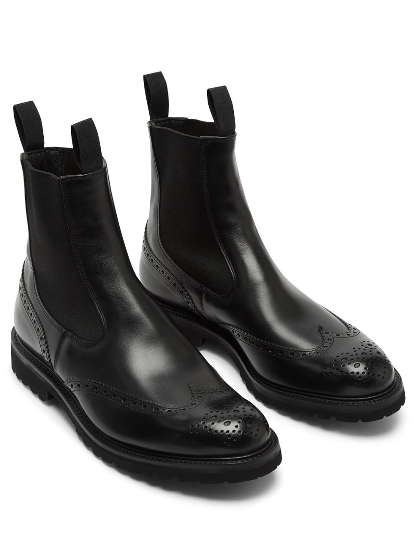 Black Leather Boots