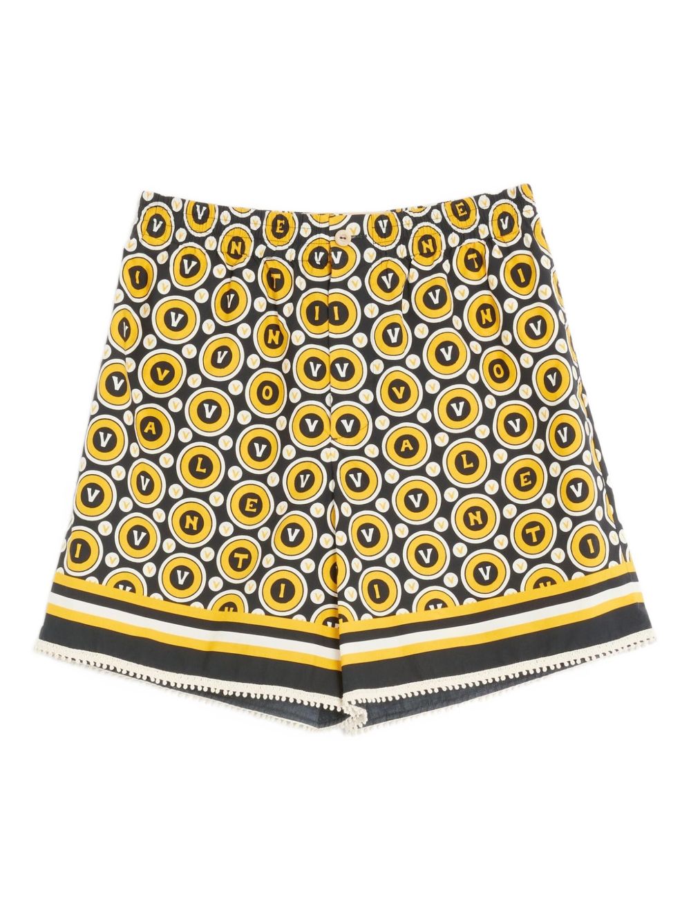 Poplin bermuda shorts - Black