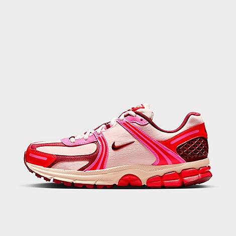 Women's Zoom Vomero 5 SE Casual Shoes in Light Soft Pink/Team Red/Safety Orange 