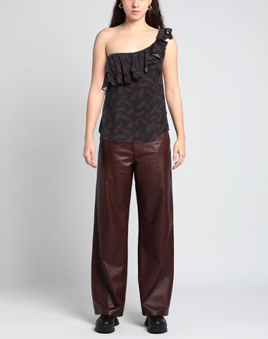 Denny Rose Woman Top Black Size 6 Polyester