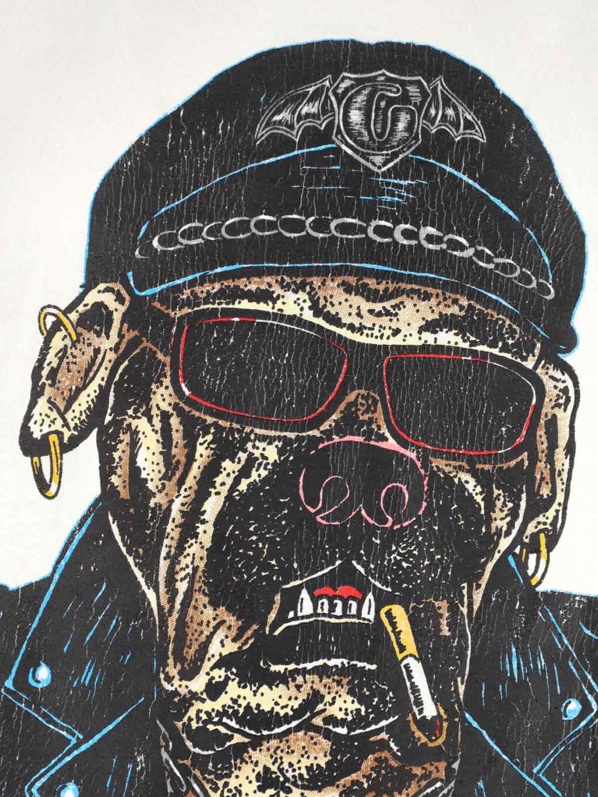 'Oct Biker Dog' T-Shirt