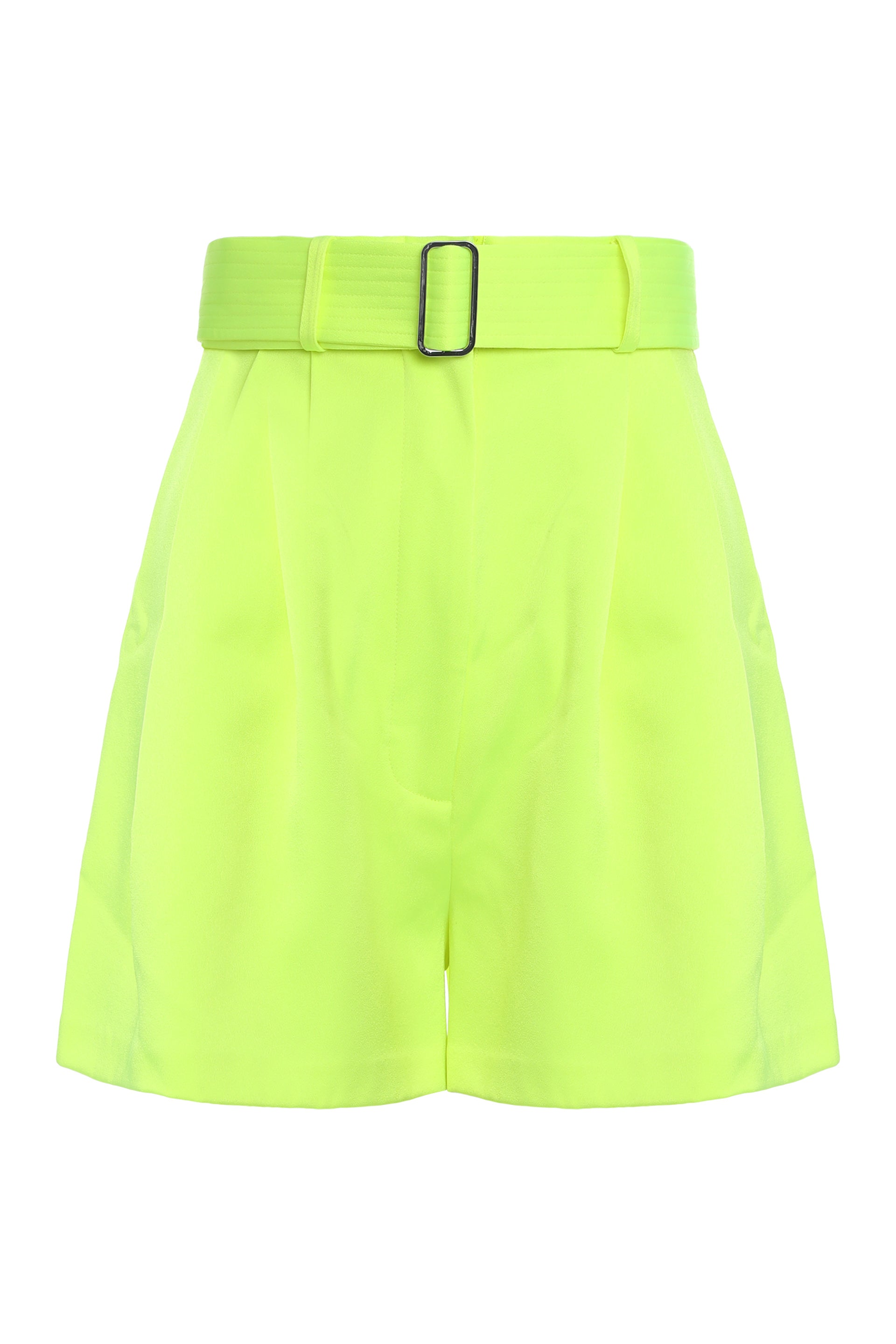 Haynes Belted High-Waist Shorts
