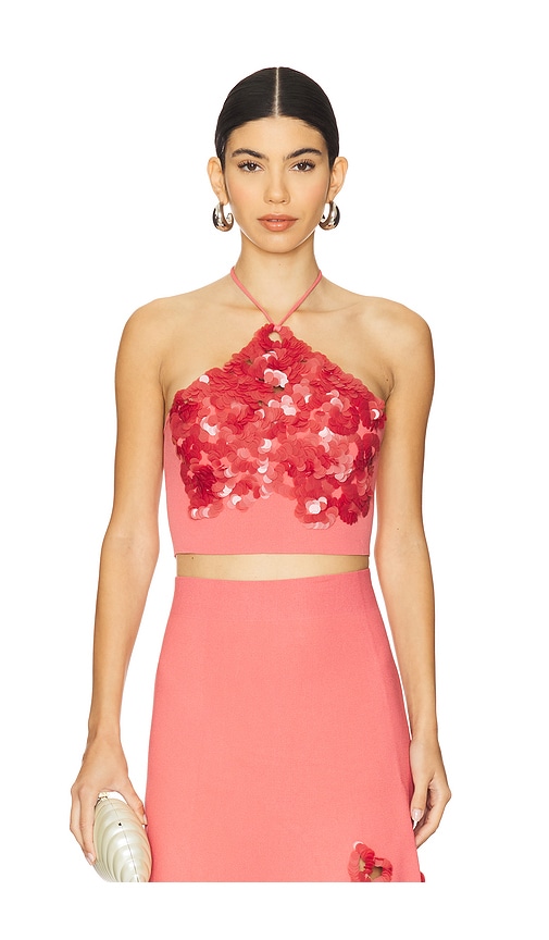 Alexis OBERTEIL RELLE in Coral. Größe S. Also in L