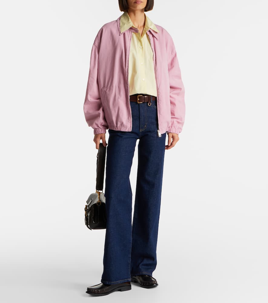 Harper mid-rise straight jeans