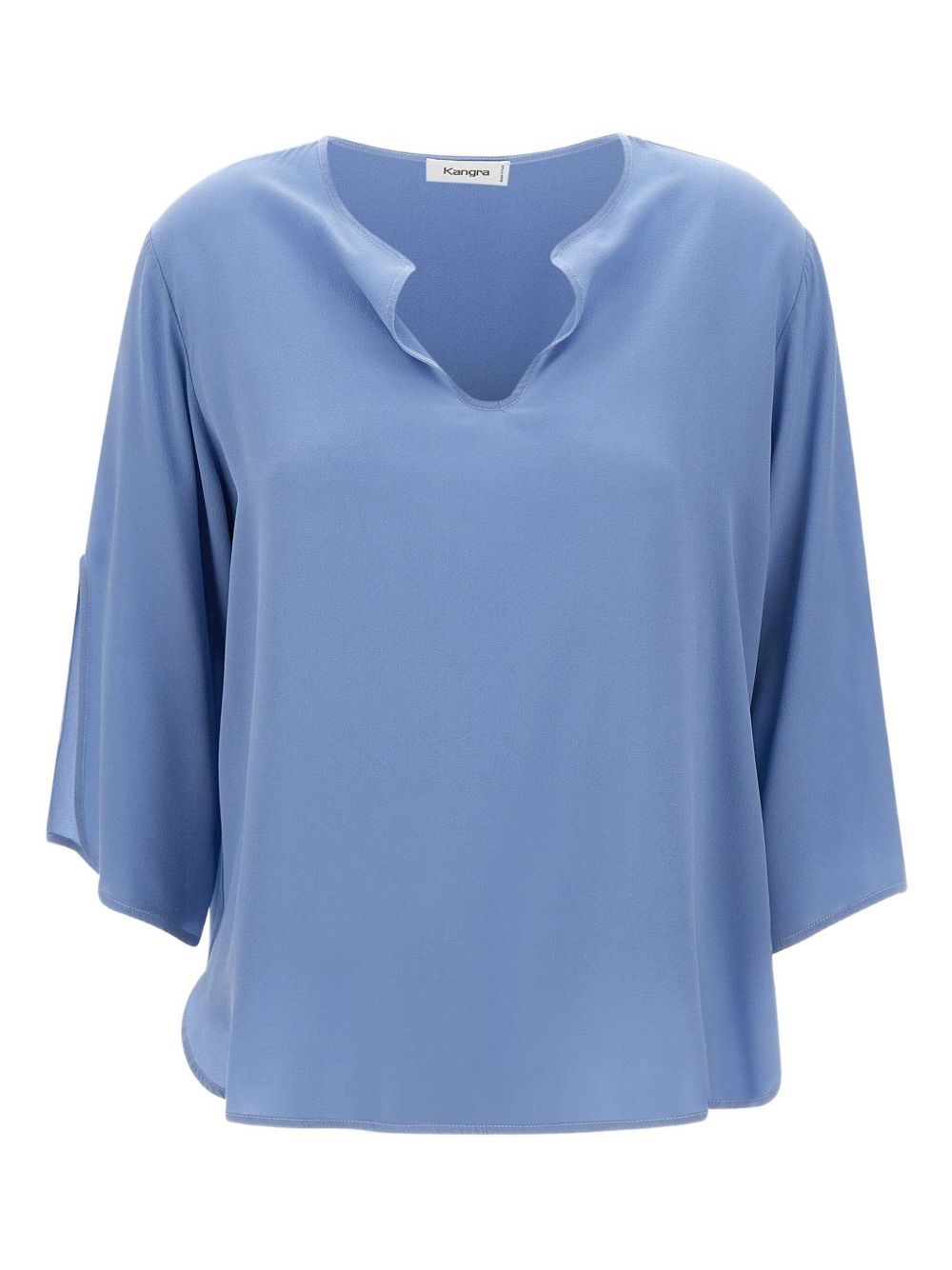 Kangra silk blouse - Blue