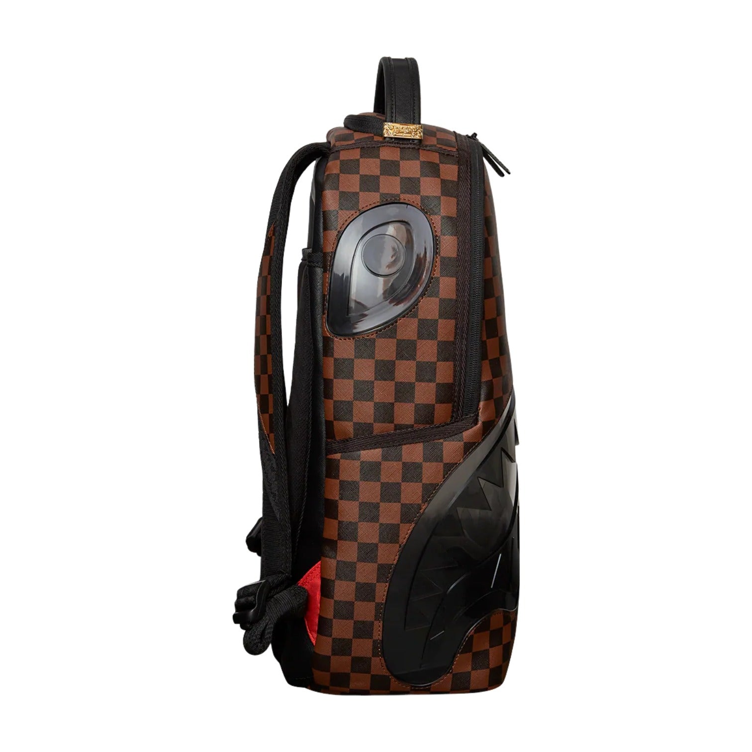 Clear Rubber Sharks In Paris DLXSV Backpack 'Brown Black'