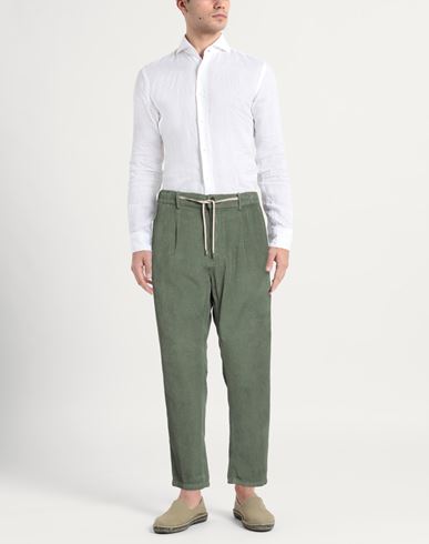 Cruna Man Pants Sage green Size 34 Cotton