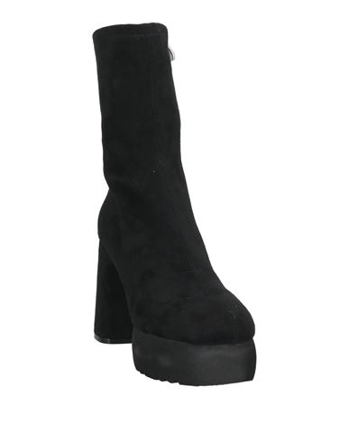 Woman Ankle boots Black Size 6 Textile fibers