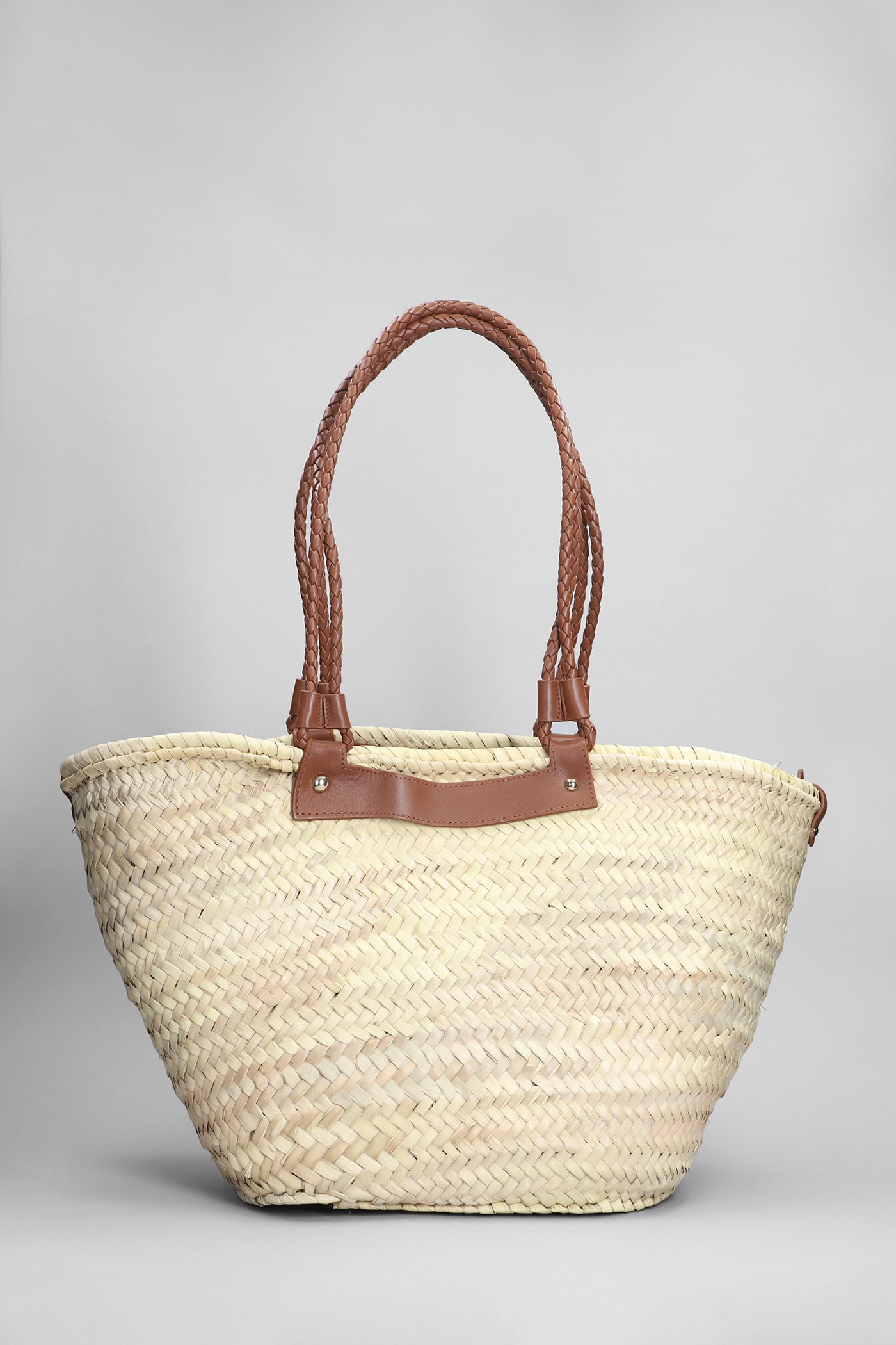 B.sagitario-152 Tote In Beige Wool And Polyamide