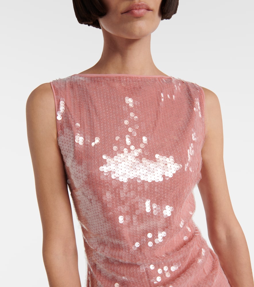 Eton sequined minidress