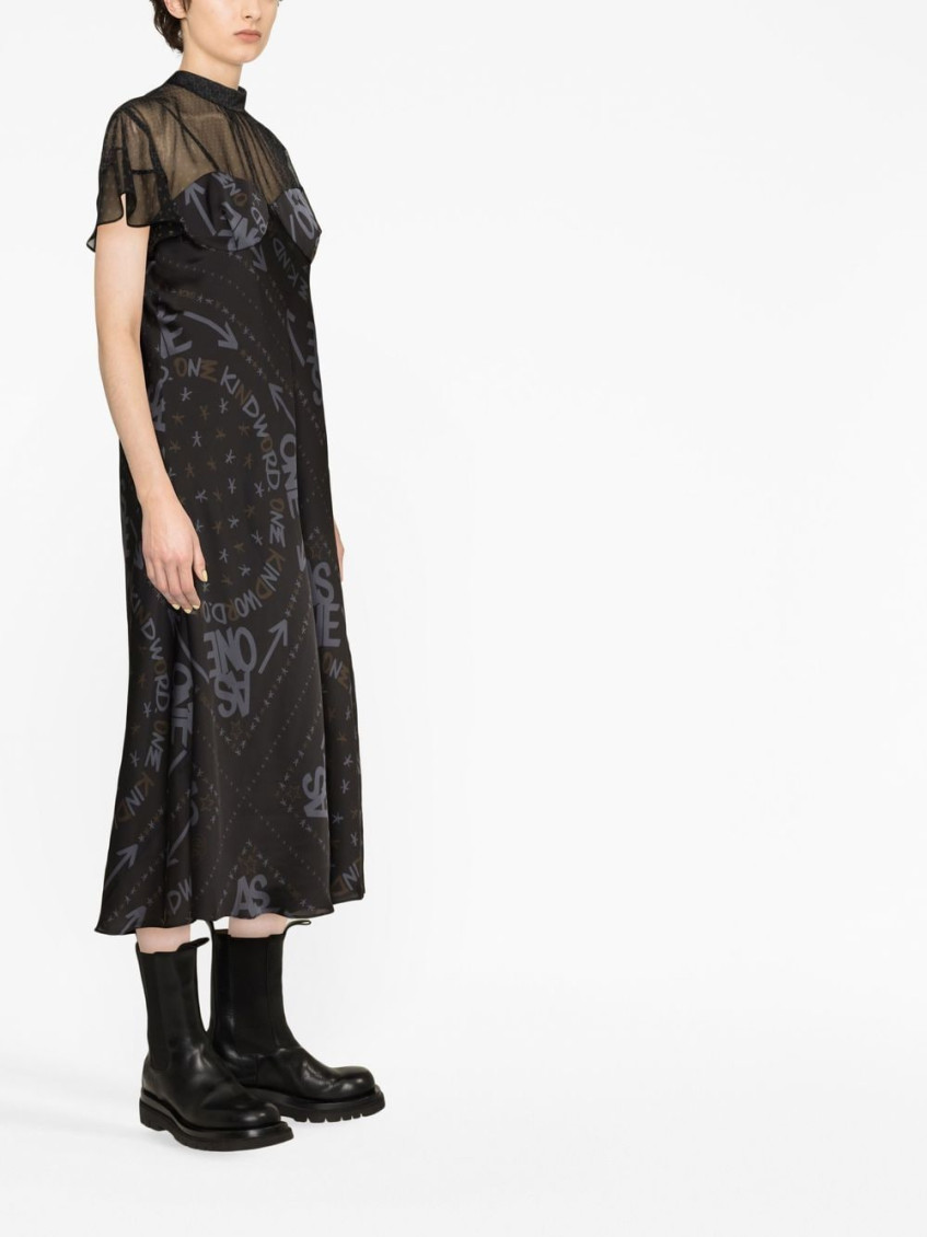 - X Eric Haze Long Dress