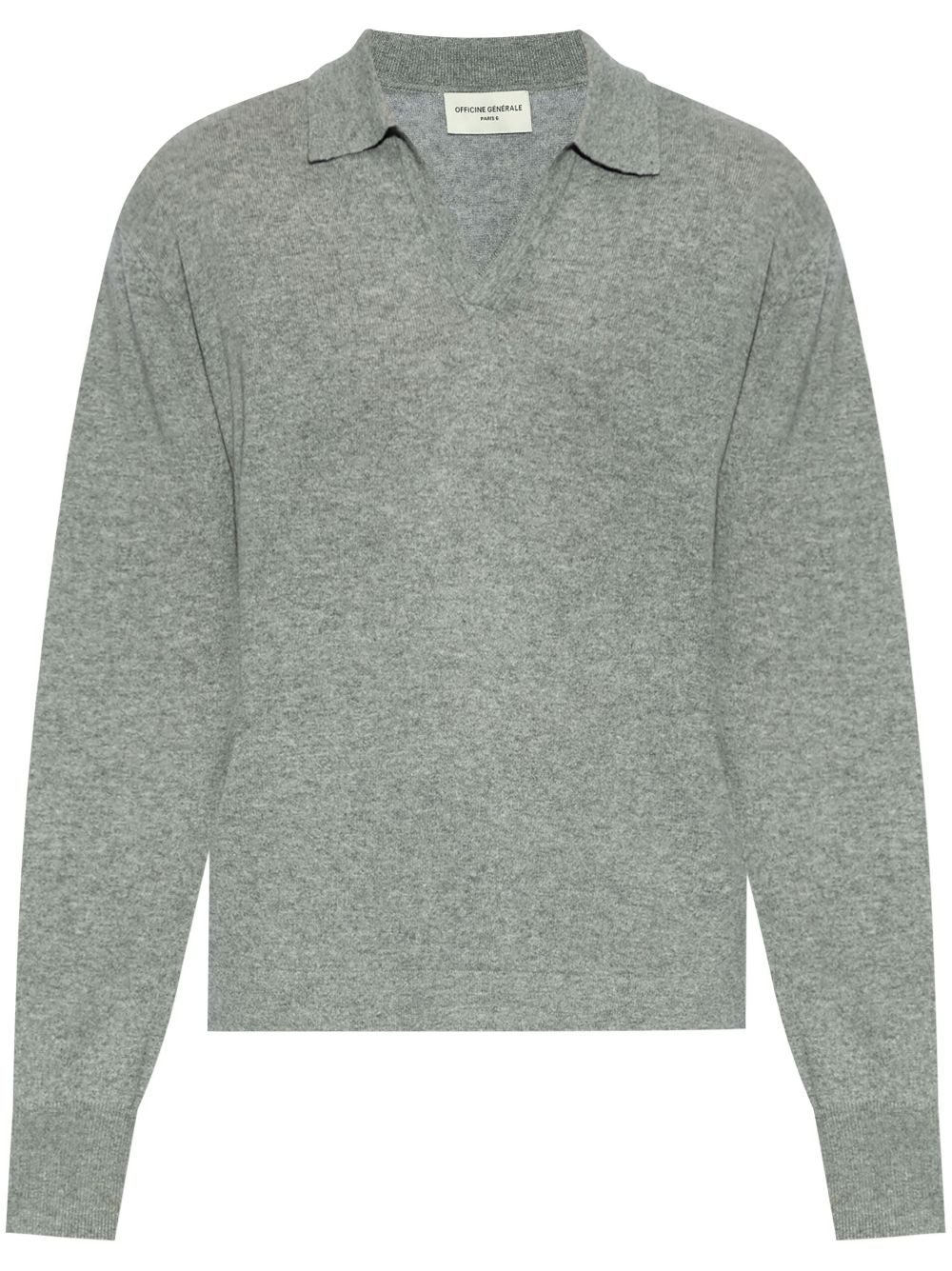 Polo sweater - Grey