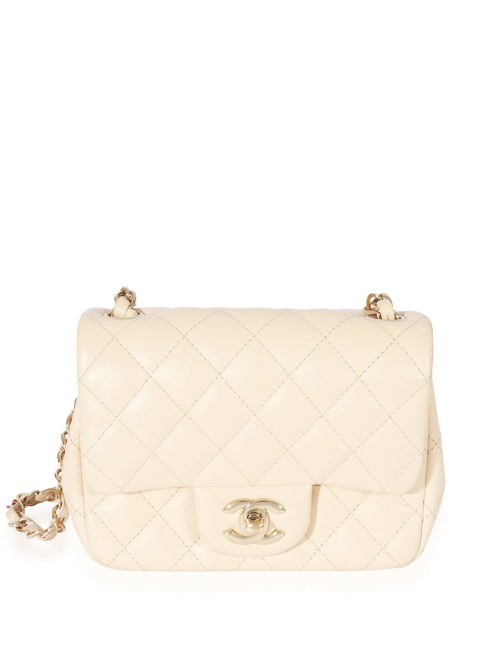 Mini Classic Flap crossbody bag - Neutrals