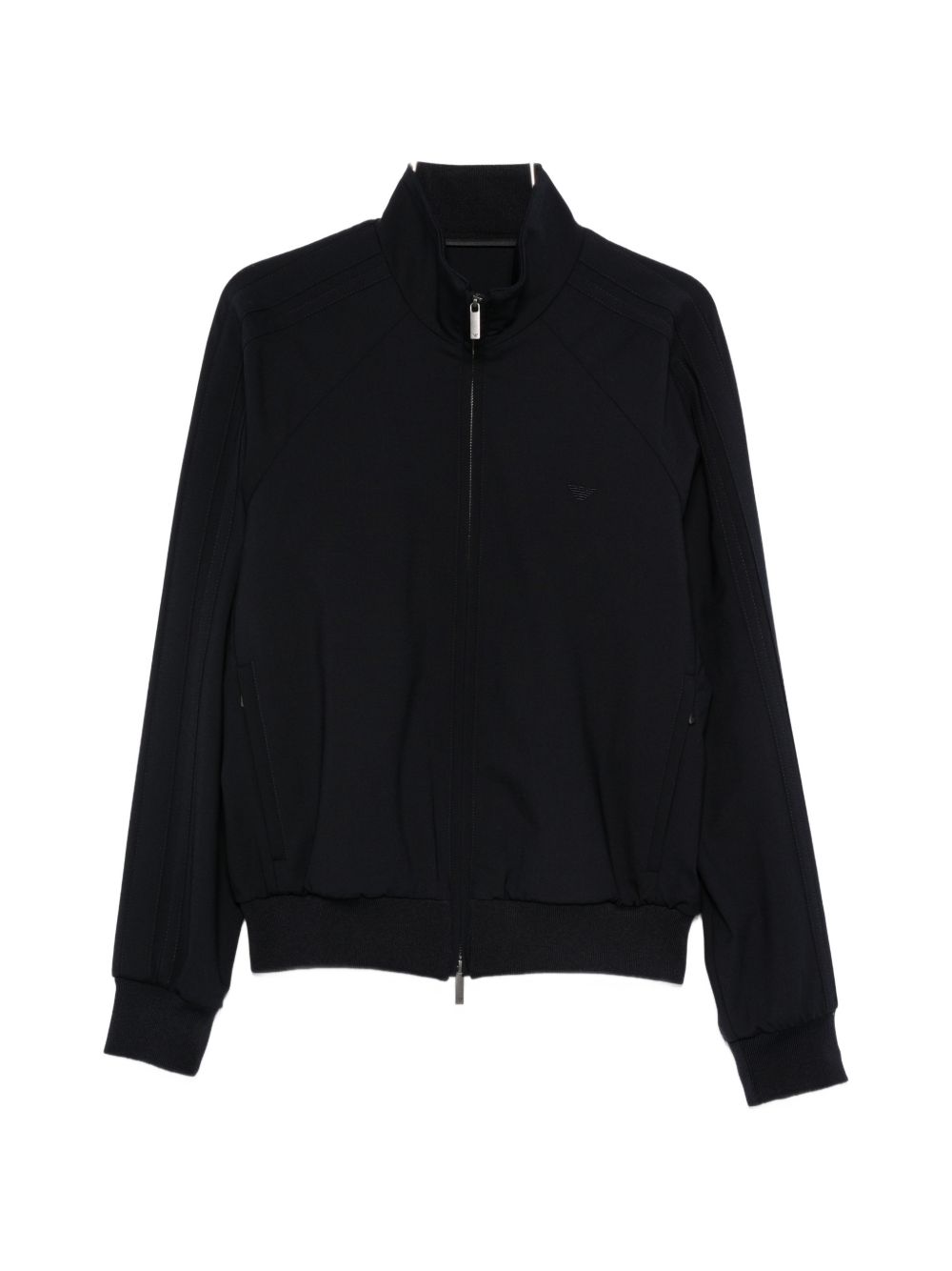 Wool blend bomber jacket