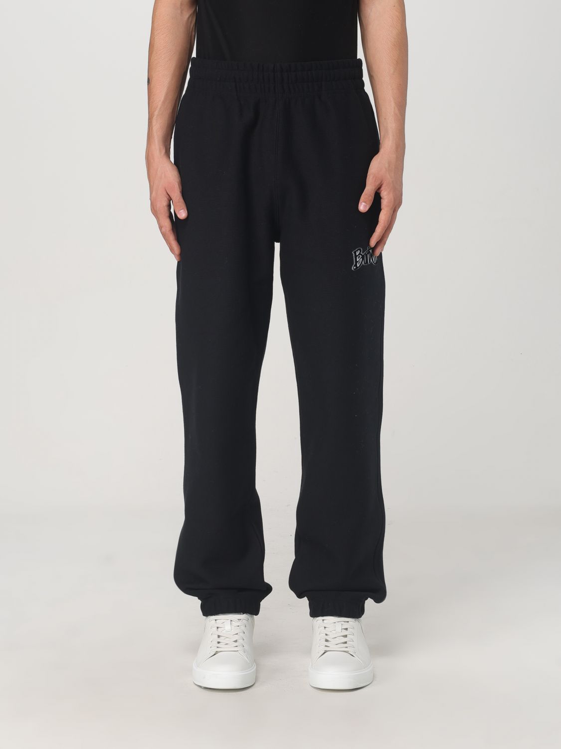 Logo-print track pants - Black