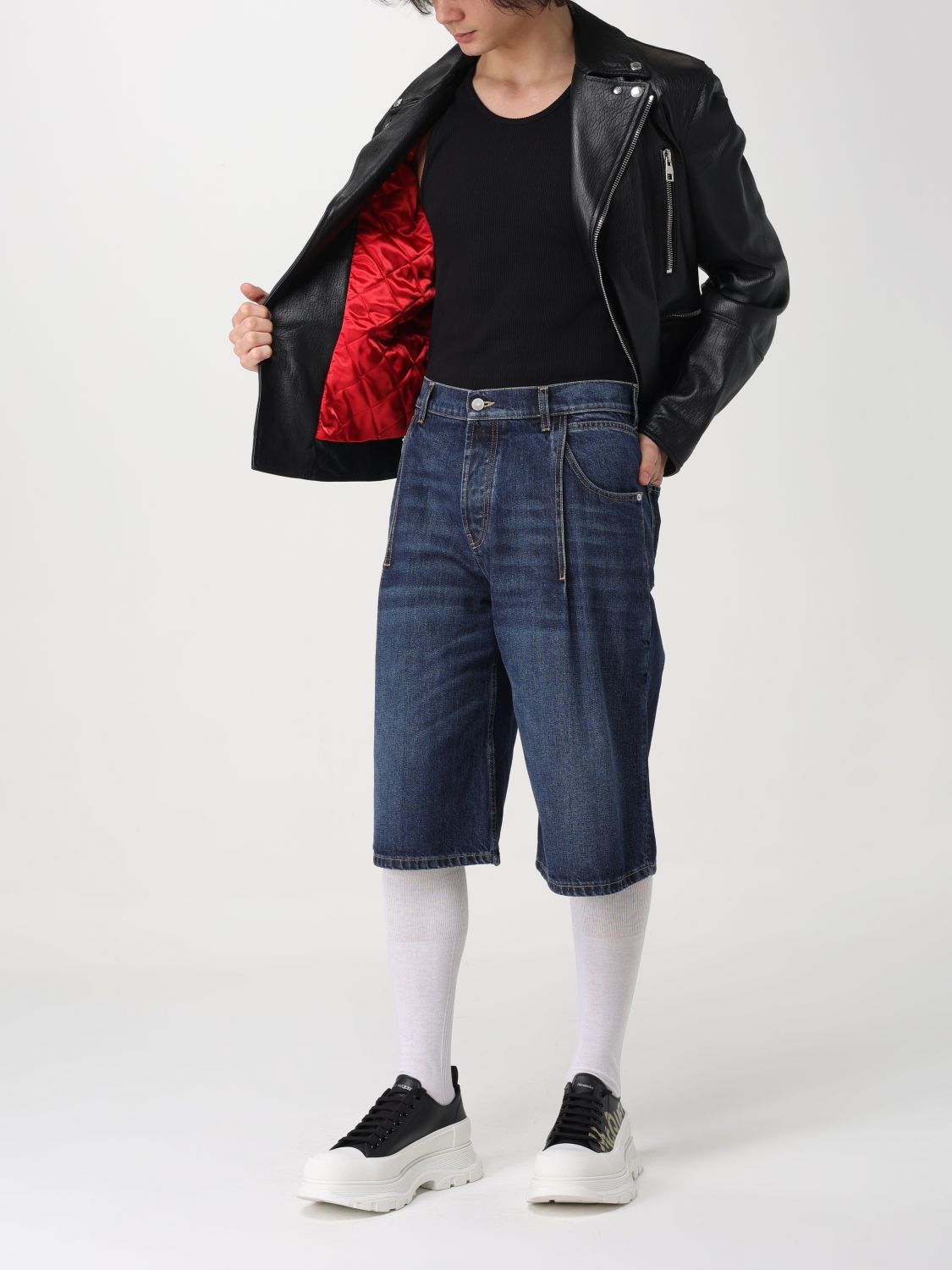 Short Men color Blue